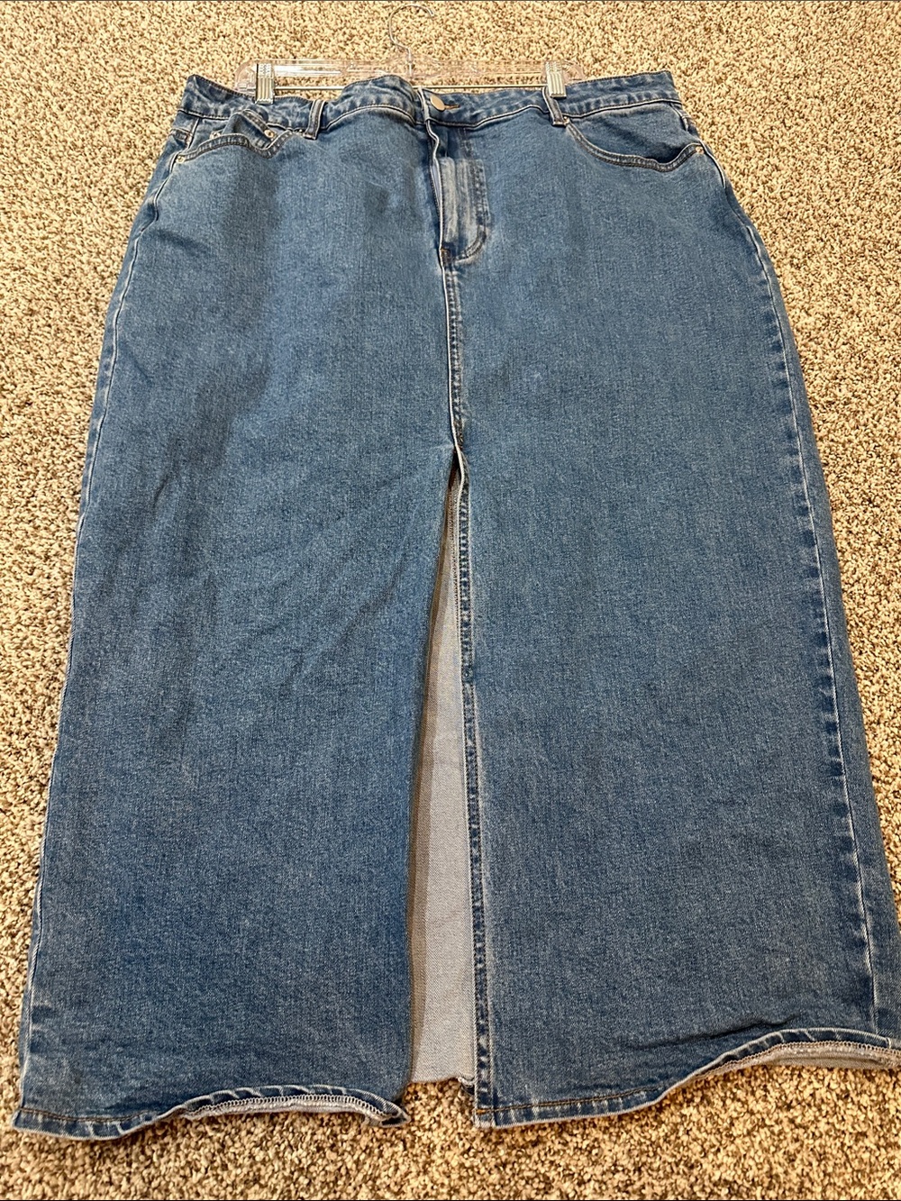 Women’s Blue Denim Skirt
